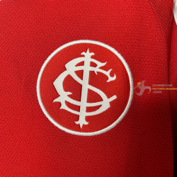 Camiseta Fútbol Internacional de Porto Alegre Primera Equipación Manga Larga 2025-2026