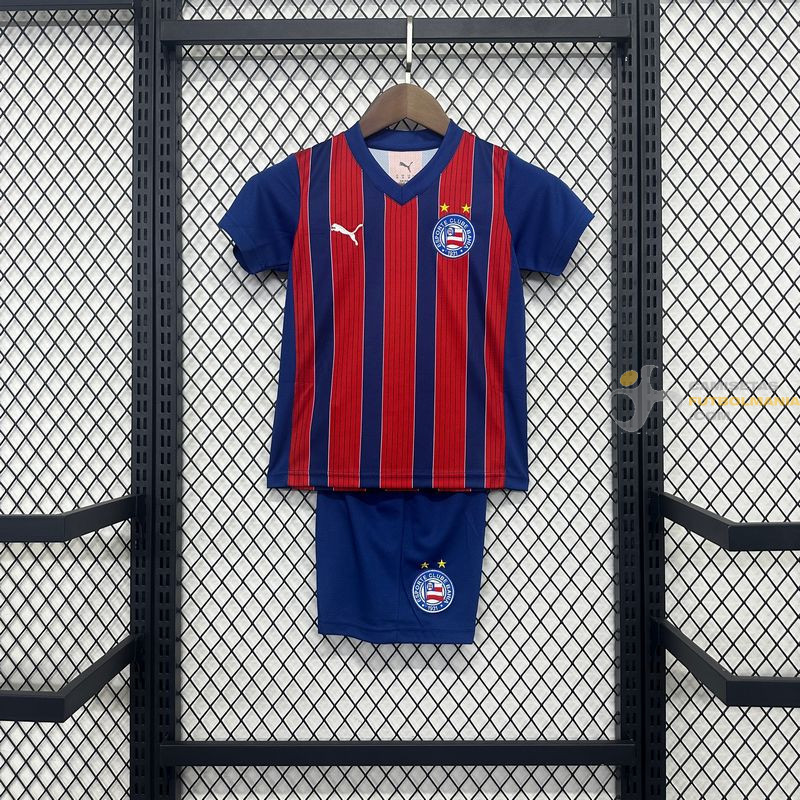 Camiseta y Pantalón Niños Bahía Segunda Equipación 2025-2026