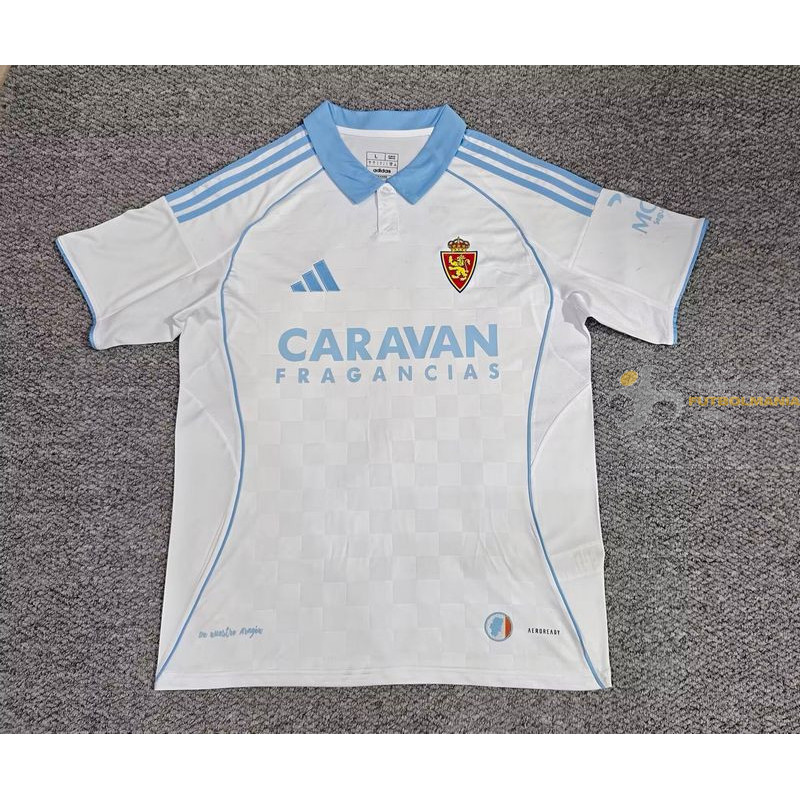 Camiseta Fútbol Zaragoza Primera Equipación 2025-2026