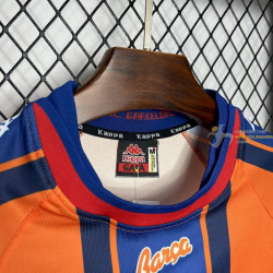 Camiseta Fútbol Barcelona Segunda Equipación Retro Clásica 1997-1998