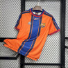 Camiseta Fútbol Barcelona Segunda Equipación Retro Clásica 1997-1998