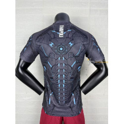 Camiseta Fútbol Nápoles Entrenamiento Gris Versión Jugador 2025-2026