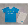 Camiseta y Pantalón Fútbol Niños Nápoles Primera Equipación 2025-2026