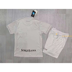 Camiseta y Pantalón Fútbol Niños Nápoles Segunda Equipación 2025-2026
