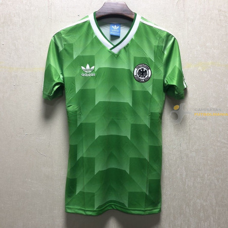 Camiseta Alemania Segunda Equipación Retro 1988