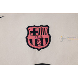 Camiseta Sin Mangas y Pantalón Barcelona Entrenamiento Cream 2025-2026