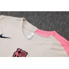 Camiseta Sin Mangas y Pantalón Barcelona Entrenamiento Cream 2025-2026