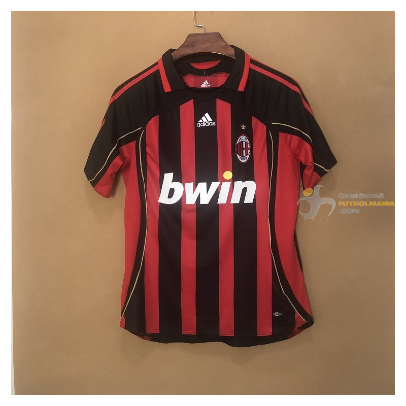 Camiseta AC Milán Retro Clásica 2006