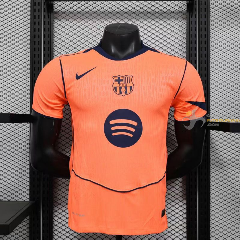 Camiseta Fútbol Barcelona Tercera Equipación Versión Jugador 2025-2026