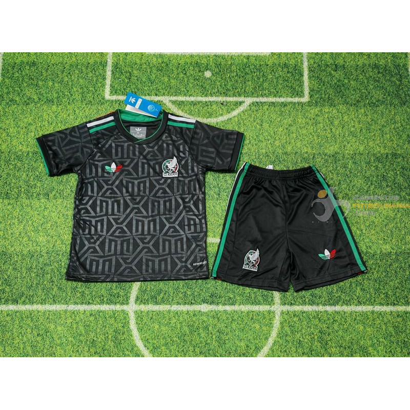 Camiseta y Pantalón Niños Mexico Tercera Equipación 2026