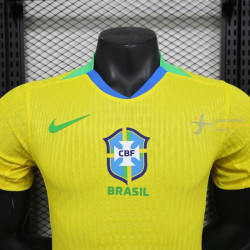 Camiseta Fútbol Brasil Primera Equipación Versión Jugador 2025-2026