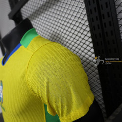 Camiseta Fútbol Brasil Primera Equipación Versión Jugador 2025-2026