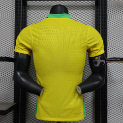 Camiseta Fútbol Brasil Primera Equipación Versión Jugador 2025-2026