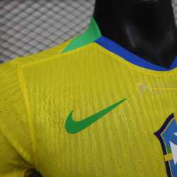 Camiseta Fútbol Brasil Primera Equipación Versión Jugador 2025-2026
