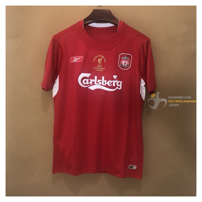 Camiseta Liverpool Retro Clásica 2005