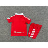Camiseta y Pantalón Niños Sevilla Segunda Equipación 2025-2026