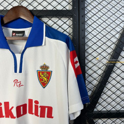 Camiseta Fútbol Zaragoza Primera Equipación Retro Clásica 2004-2005