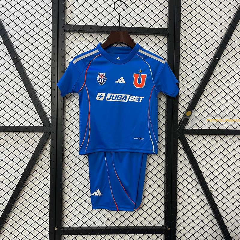 Camiseta y Pantalón Niños Universidad de Chile Primera Equipación 2025-2026