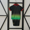 Camiseta y Pantalón Fútbol Niños AC Milan Edición Especial "Diavoli" Negra 2024-2025