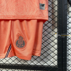 Camiseta y Pantalón Fútbol Niños Porto Segunda Equipación 2025-2026