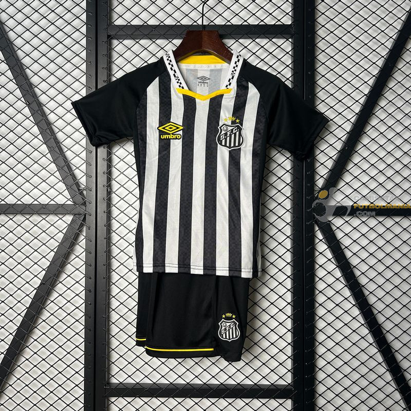 Camiseta y Pantalón Niños Santos Segunda Equipación 2025
