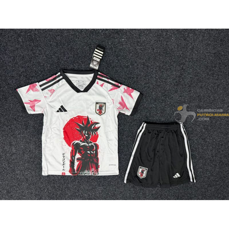 Camiseta y Pantalón Niños Japón Edición Especial Dragon Ball Blanca