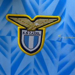 Camiseta Fútbol Lazio Primera Equipación Retro Clásica 1991-1992
