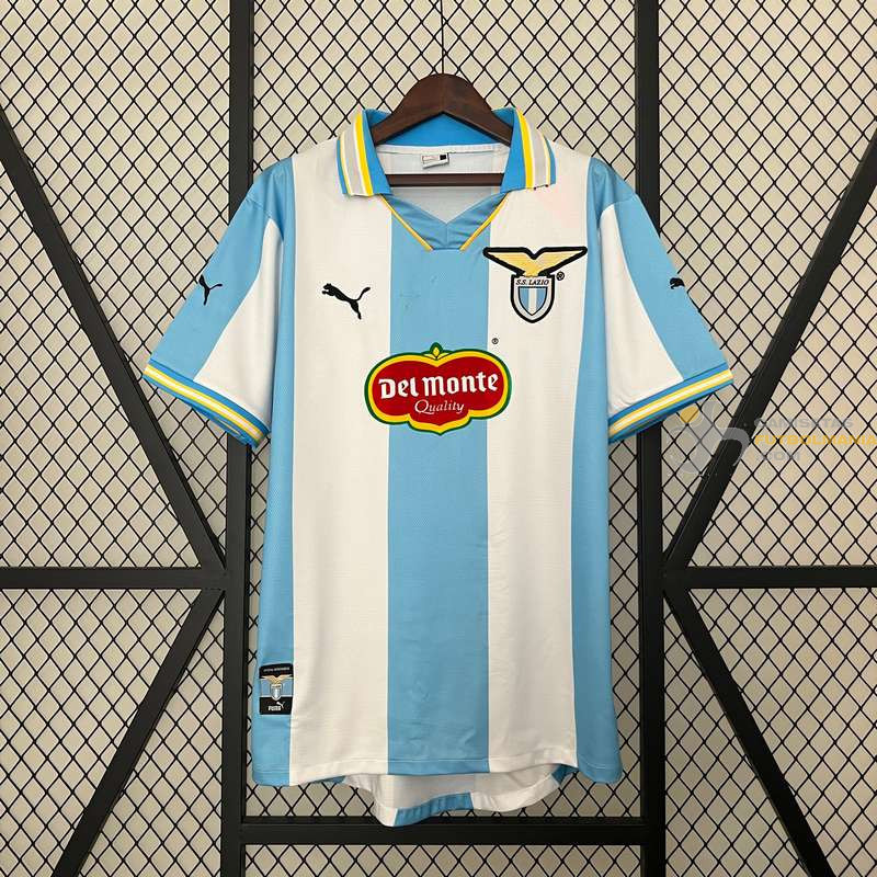 Camiseta Fútbol Lazio Primera Equipación Retro Clásica 1999-2000