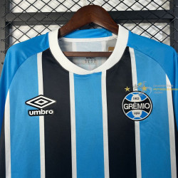 Camiseta Fútbol Gremio Primera Equipación Manga Larga 2025-2026