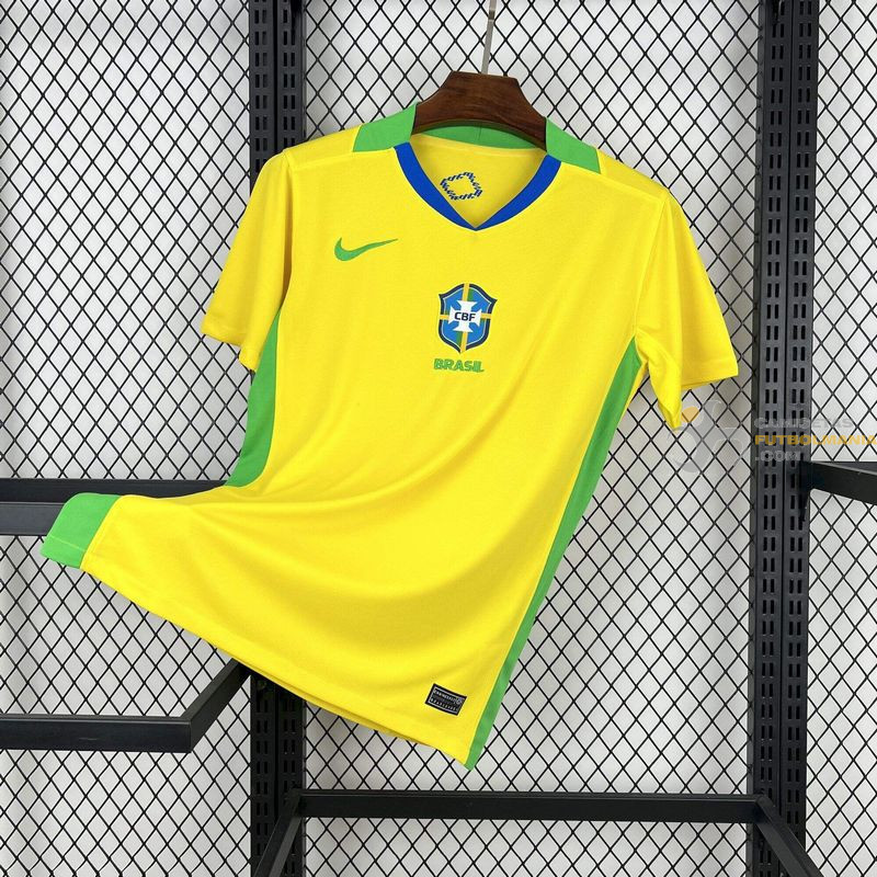Camiseta Fútbol Brasil Primera Equipación 2025