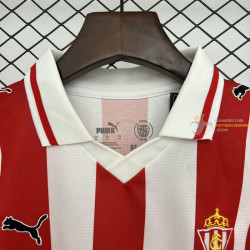 Camiseta y Pantalón Niños Sporting de Gijón Primera Equipación 2025-2026