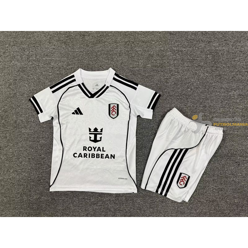 Camiseta y Pantalón Niños Fulham Primera Equipación 2025-2026