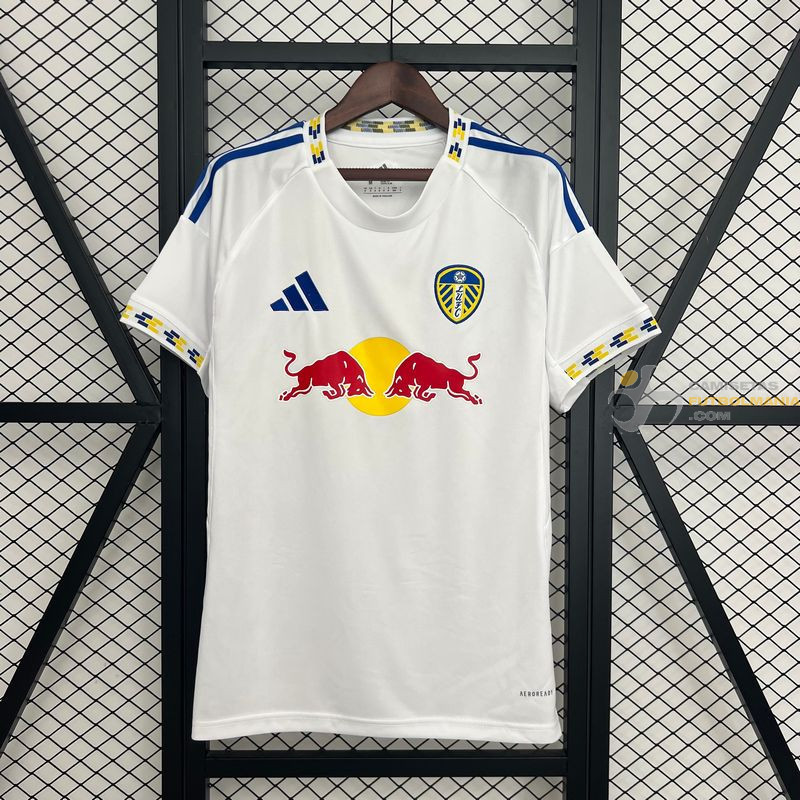 Camiseta Fútbol Leeds United Primera Equipación 2025-2026