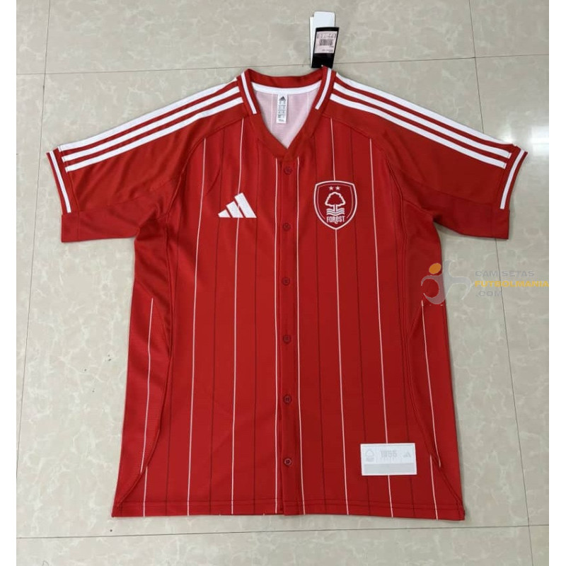 Camiseta Estilo Beisbol Nottingham Forest 2025-2026