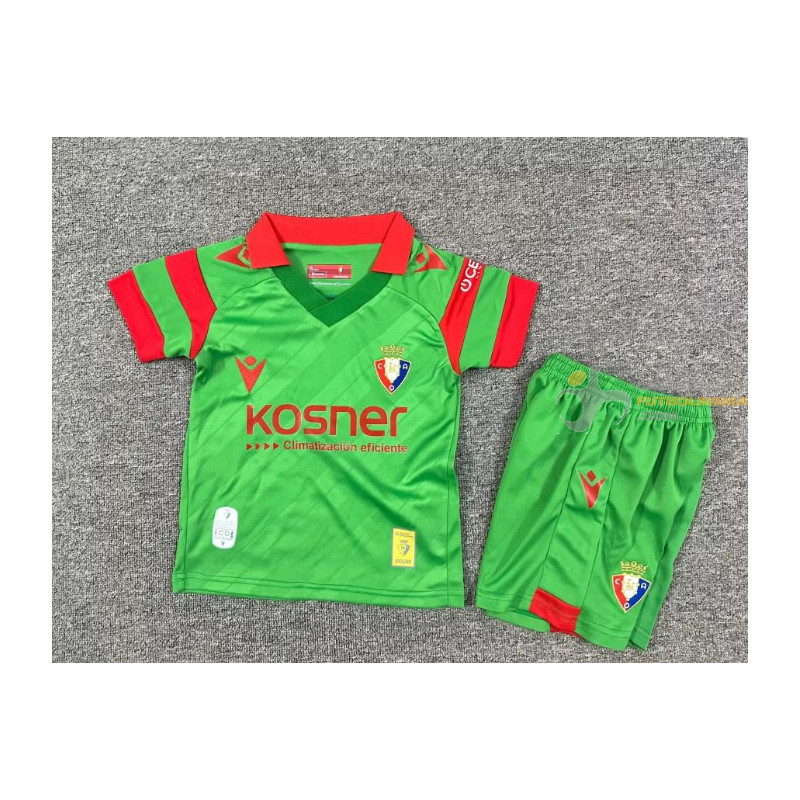 Camiseta y Pantalón Niños Osasuna Tercera Equipación 2025-2026
