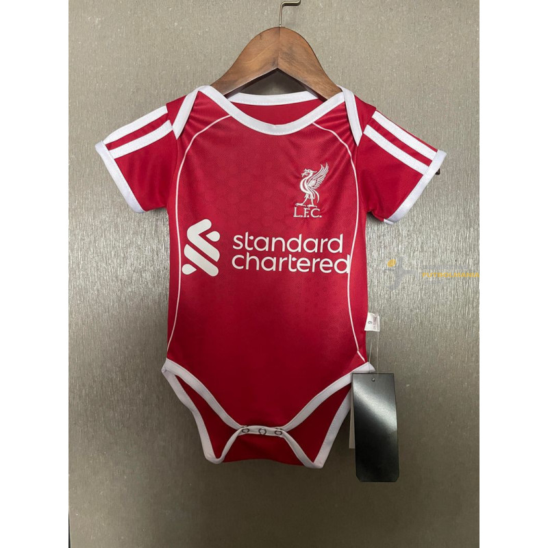 Body Bebé Liverpool Primera Equipación 2025-2026
