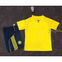 Camiseta y Pantalón Al-Nassr Niños Primera Equipación 2025-2026