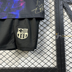 Camiseta y Pantalón Fútbol Niños Barcelona Edición Especial Fracture 2025-2026