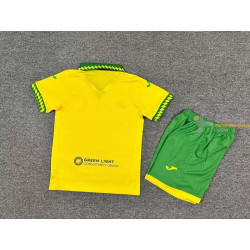Camiseta y Pantalón Norwich City Niños Primera Equipación 2025-2026