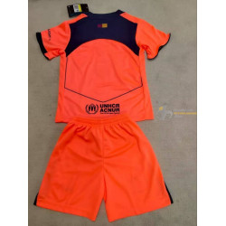 Camiseta y Pantalón Fútbol Niños Barcelona Tercera Equipación 2025-2026
