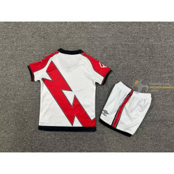 Camiseta y Pantalón Niños Rayo Vallecano Primera Equipación 2025-2026