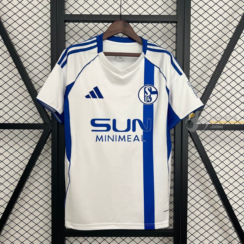 Camiseta Fútbol Schalke 04 Segunda Equipación 2025-2026