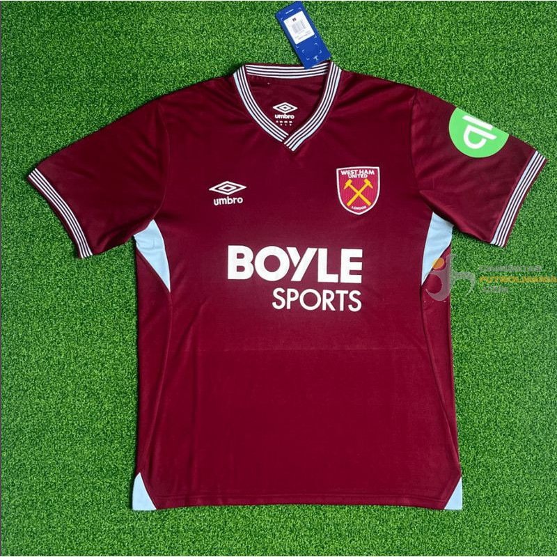 Camiseta Fútbol West Ham United Primera Equipación 2025-2026