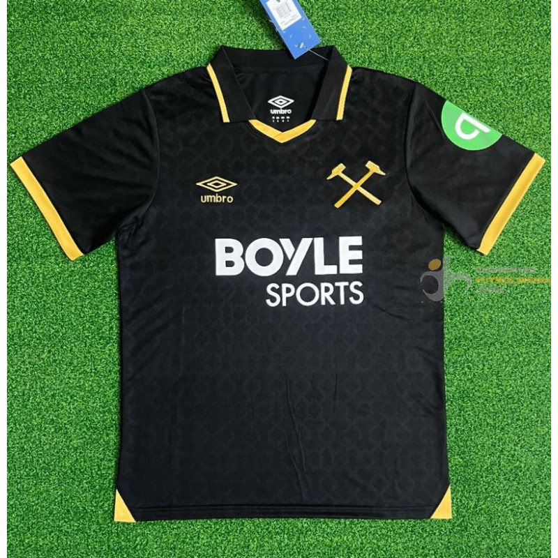 Camiseta Fútbol West Ham United Tercera Equipación 2025-2026