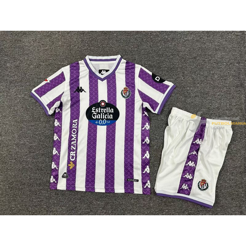 Camiseta y Pantalón Niños Valladolid Primera Equipación 2025-2026