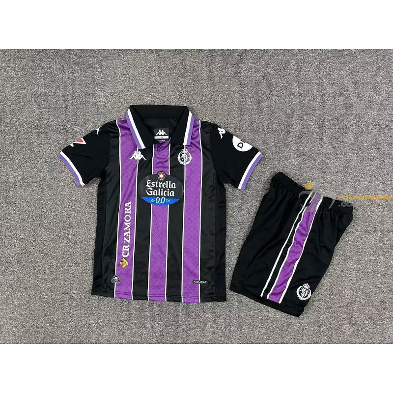 Camiseta y Pantalón Niños Valladolid Segunda Equipación 2025-2026
