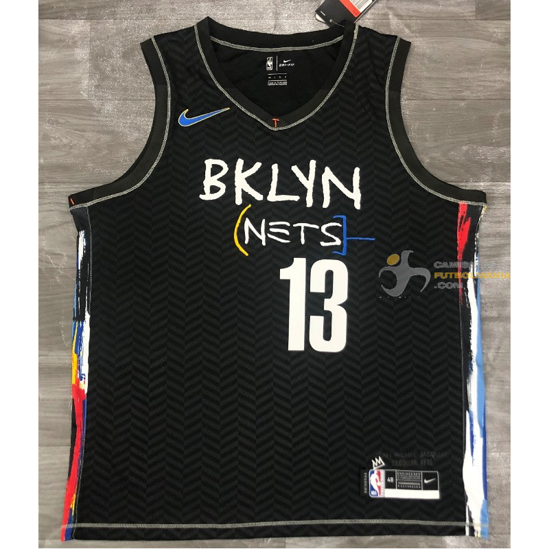 Camiseta NBA James Harden de Brooklyn Nets City Edition 2020-2021