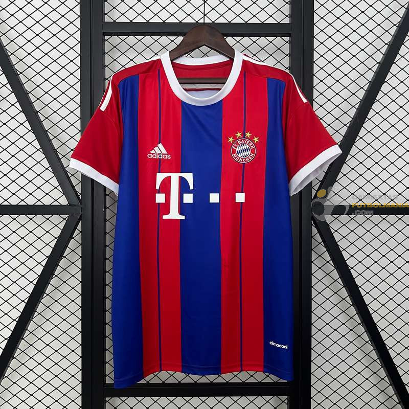 Camiseta Fútbol Bayern Munich Primera Equipación Retro Clásica 2014-2015