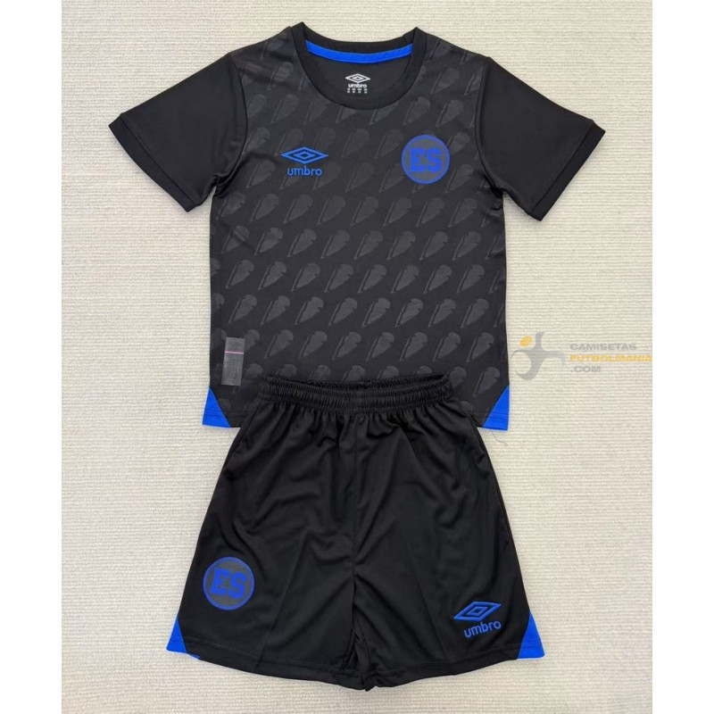 Camiseta y Pantalón Niños El Salvador Tercera Equipación 2025