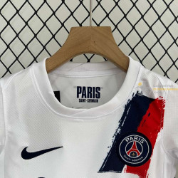 Camiseta y Pantalón Fútbol Niños Paris Saint-Germain Segunda Equipación 2025-2026